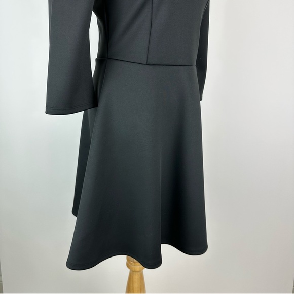 Disney Minnie by Koton Minnie Mouse Black White Fit and Flare Dress Medium - Picture 5 of 11